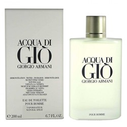 Giorgio Armani Acqua Di Gio EDT 200 мл тестер мужской