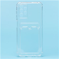 Чехол-накладка - SC278 с картхолдером для "Samsung SM-A135 Galaxy A13 4G" (transparent) (205982)