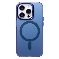 Чехол-накладка - SM025 SafeMag для "Apple iPhone 14 Pro" (blue) (232102)