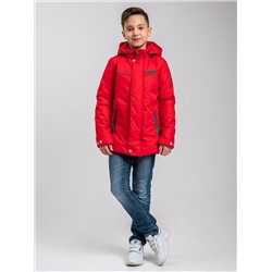 Куртка демисезонная для мальчика М-22 красный