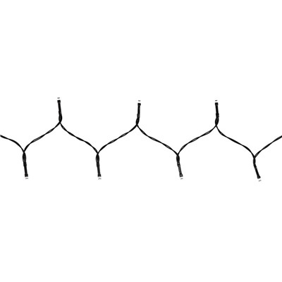 НИТЬ уличная на солн. бат. Uniel, "Milkyway", 5 м, IP44, 50 LED, 1 реж, МУЛЬТИ