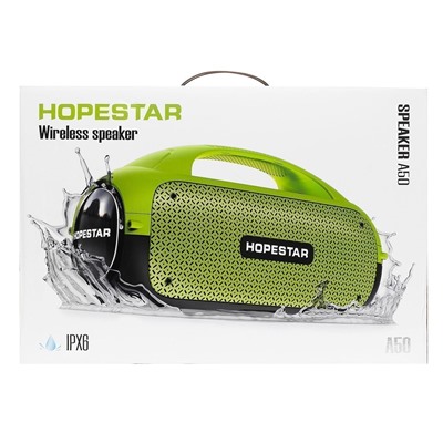 Портативная акустика Hopestar A50 (light green)