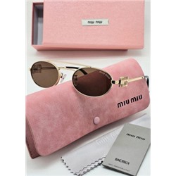 Набор женские солнцезащитные очки, коробка, чехол + салфетки #21232840
