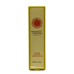 Интенсивный солнцезащитный стик Intensive UV Sunstick Balm 3W Clinic, Корея, 10 г Акция