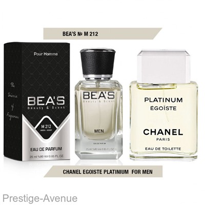 Парфюм Beas Chanel Egoiste Platinum 25 ml арт. M 212