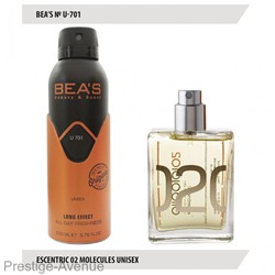 Дезодорант Beas Escentric 02 Molecules Unisex 200 мл арт. U 701