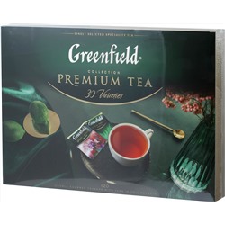 Greenfield. Premium Tea Collection (ассорти чая из 30 вкусов) карт.упаковка, 120 пирамидки