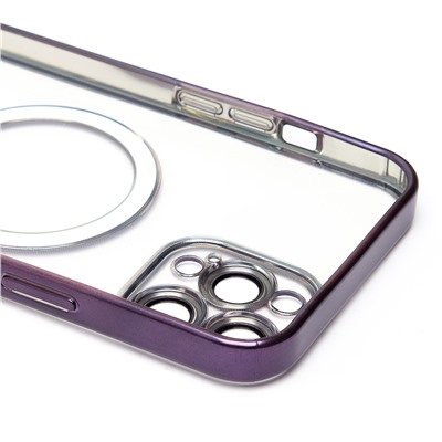 Чехол-накладка - SM027 SafeMag для "Apple iPhone 12 Pro Max" (dark violet)