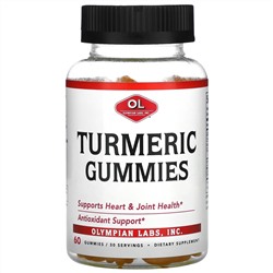 Olympian Labs, Turmeric Gummies, 60 Gummies