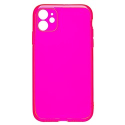 Чехол-накладка - SC344 для "Apple iPhone 11" (transparent/pink) (232063)