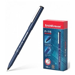 Ручка капиллярная F-15 0.6мм черная 37066 ErichKrause