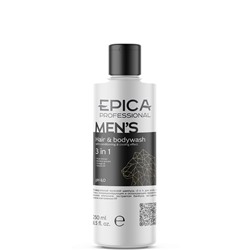 Epica Универсальный мужской шампунь Men's 3 in 1 для волос и тела 250 мл