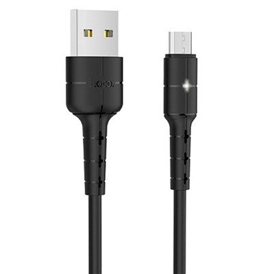 Кабель USB - micro USB Hoco X30 Star  120см 2A  (black)