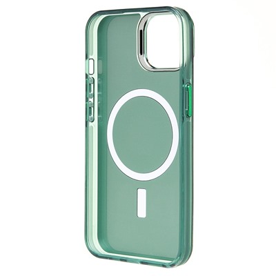 Чехол-накладка - SM025 SafeMag для "Apple iPhone 14/iPhone 13" (green) (232109)