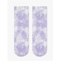 Носки женские CONTE FANTASY Плотные носки с рисунком «Purple mood»