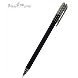 Ручка шариковая 0.38 мм "PointWrite Black" синяя 20-0265 Bruno Visconti