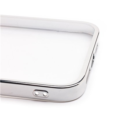 Чехол-накладка - PC073 с закрытой камерой для "Apple iPhone 14 Plus" (silver) (213834)