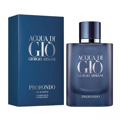 Парфюмерная вода Giorgio Armani Acqua Di Gio Profondo мужская