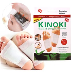 Пластыри-детокс для выведения токсинов Kinoki, 10 шт.