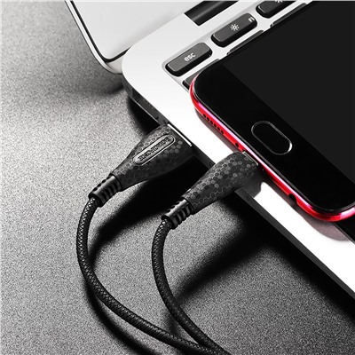 Кабель USB - micro USB Borofone BX38 Cool  100см 2,4A  (black)