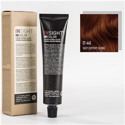 INSIGHT Краситель 7.44 медный интенсивный блонд. DEEP COPPERY BLOND 100 мл