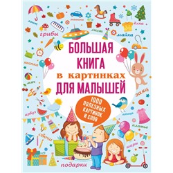 Уценка. Большая книга в картинках для малышей