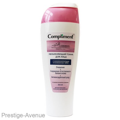 Compliment A-THERMAL увлажняющий тоник для лица с аминокислотами и коэнзимом Q10, 200 ml