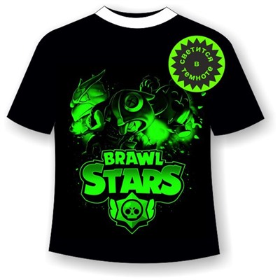 Подростковая футболка Brawl Stars Герои 1105