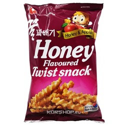 Чипсы со вкусом меда и яблока Nongshim, Корея, 75 г