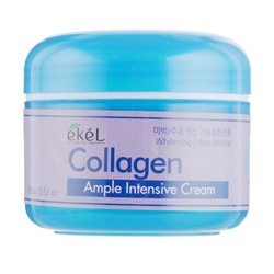 Ekel Крем для лица ампульный омолаживающий с коллагеном / Ample Intensive Cream Collagen, 100 мл