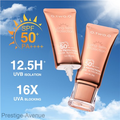 Солнцезащитный крем O.TWO.O Sunscreen SPF50 PA++++ Refreshing Oil-Free Formula UV Sun Protection 30 ml Арт: FC001