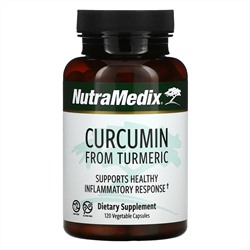 NutraMedix, Curcumin From Turmeric, Supports Healthy Inflammatory Response, 120 Vegetarian Capsules