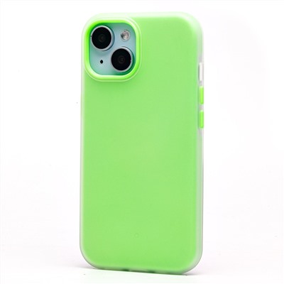 Чехол-накладка - SC346 для "Apple iPhone 15" (green) (232461)