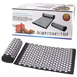 Акупунктурный -коврик для снятия стресса напряжения Acupressure Mat 65/40