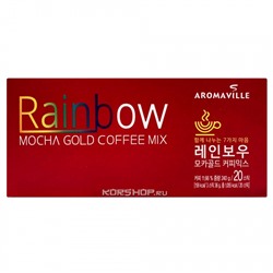 Кофе Мока Mocha Gold Coffee Mix Rainbow Aromaville, Корея, 240 г Акция