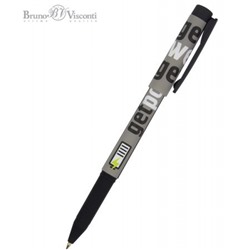 Ручка шариковая 0.7 мм "FreshWrite.Start-Up. Get power" синяя 20-0214/69 Bruno Visconti