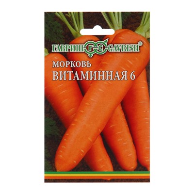 Семена Морковь на ленте "Витаминная 6", 8 м