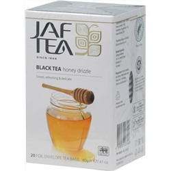 JAF TEA. Черный. С мёдом карт.пачка, 20 пак.