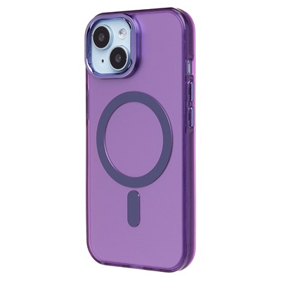 Чехол-накладка - SM025 SafeMag для "Apple iPhone 15" (violet) (232088)