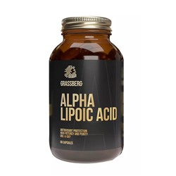 Биологически активная добавка к пище Alpha Lipoic Acid, 60 капсул х 60 мг