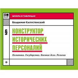 Уценка. Конструктор исторических персоналий: Политика. Государство. Военное дело. Религия