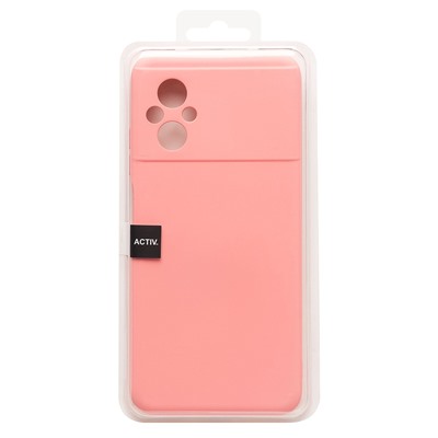 Чехол-накладка Activ Full Original Design для "Xiaomi Poco M5" (light pink) (212420)