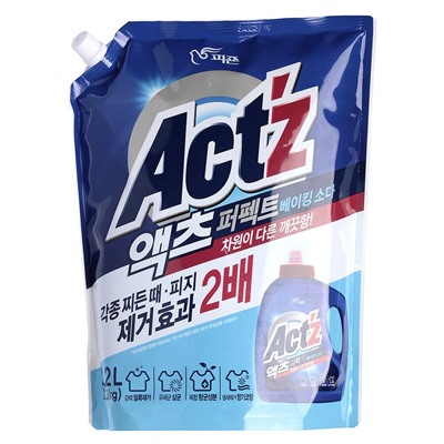 PIGEON Гель для стирки белья с содой / Regular Act'z Perfect Baking soda Gel, 2200 мл