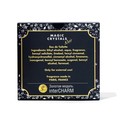 Туалетная вода для женщин Magic crystal noir, 90 мл