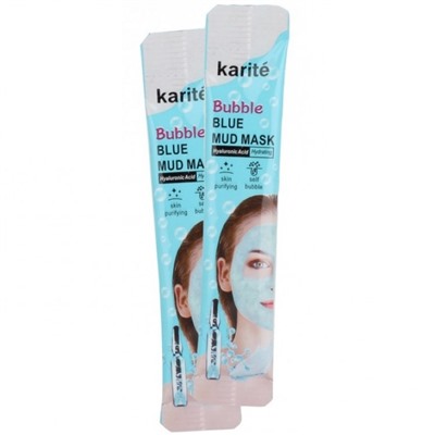 Маска для лица Karite Bubble Blue Mud Mask (1 шт)