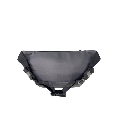 Поясная сумка из текстиля, цвет серый