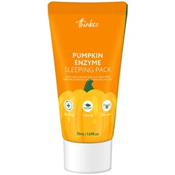 THINKCO Крем-маска для лица ночная ЭКСТРАКТ ТЫКВЫ энзимная Pumpkin Enzyme Sleeping 50 мл