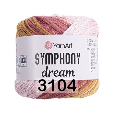 Пряжа YarnArt Symphony Dream