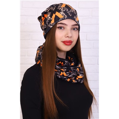 Женский комплект шапка и шарф 36128