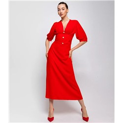 Платье #БШ2390, красный